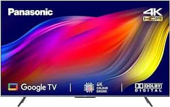 Panasonic 108 cm (43 inches) 4K Ultra HD Smart LED Google TV TH-43MX740DX (Black, 4K Color Engine, HDR 10, Dolby Digital, Chromecast Built-in)