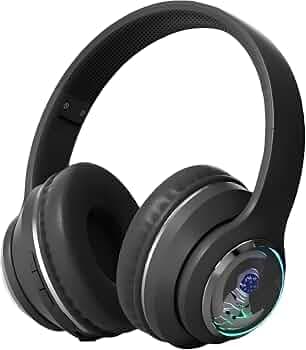 GAMESIR Newly Launches Astro Junior Premium, Wireless Bluetooth, Over-Ear Headphones, Foldable, and Built-in Mic for/Boys/Girls,(Black)