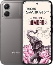 Tecno Spark Go3 Pro (Basalt Titanium, 4GB+64GB) | IP68 & IP69 Water & Dust Resistant | SGS Drop Resistant |...