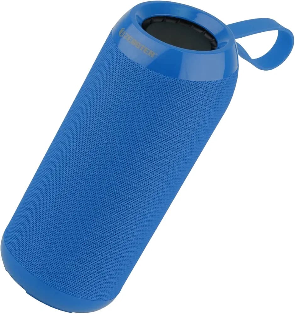 ZEBSTER Drum 2 Portable Bluetooth Speaker with 8W Output,Bluetooth 5.0, USB, SD, FM Radio, TWS Function and Call Function(Blue)