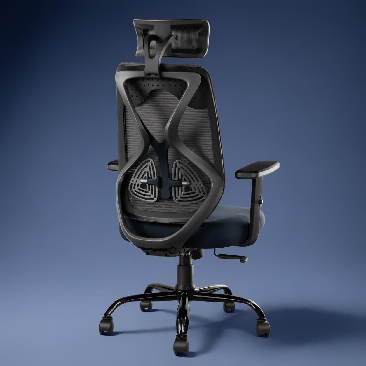 CELLBELL C150 Berlin Office Chair, High Back Mesh Ergonomic Home Office Desk Chair, Adjustable Armrests,Adjustable Lumbar Support,Tilt Lock Mechanism,...