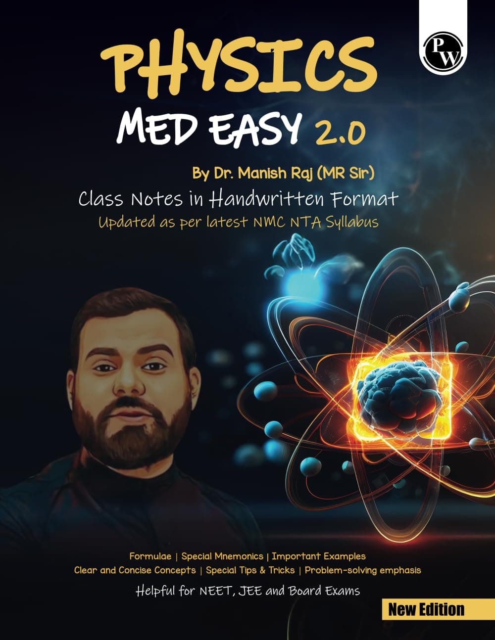 PW Physics Med Easy | Notes, Formulas, Mnemonics, Tips & Tricks for NEET/JEE & Board Exams | MR Sir Physics Handwritten Notes