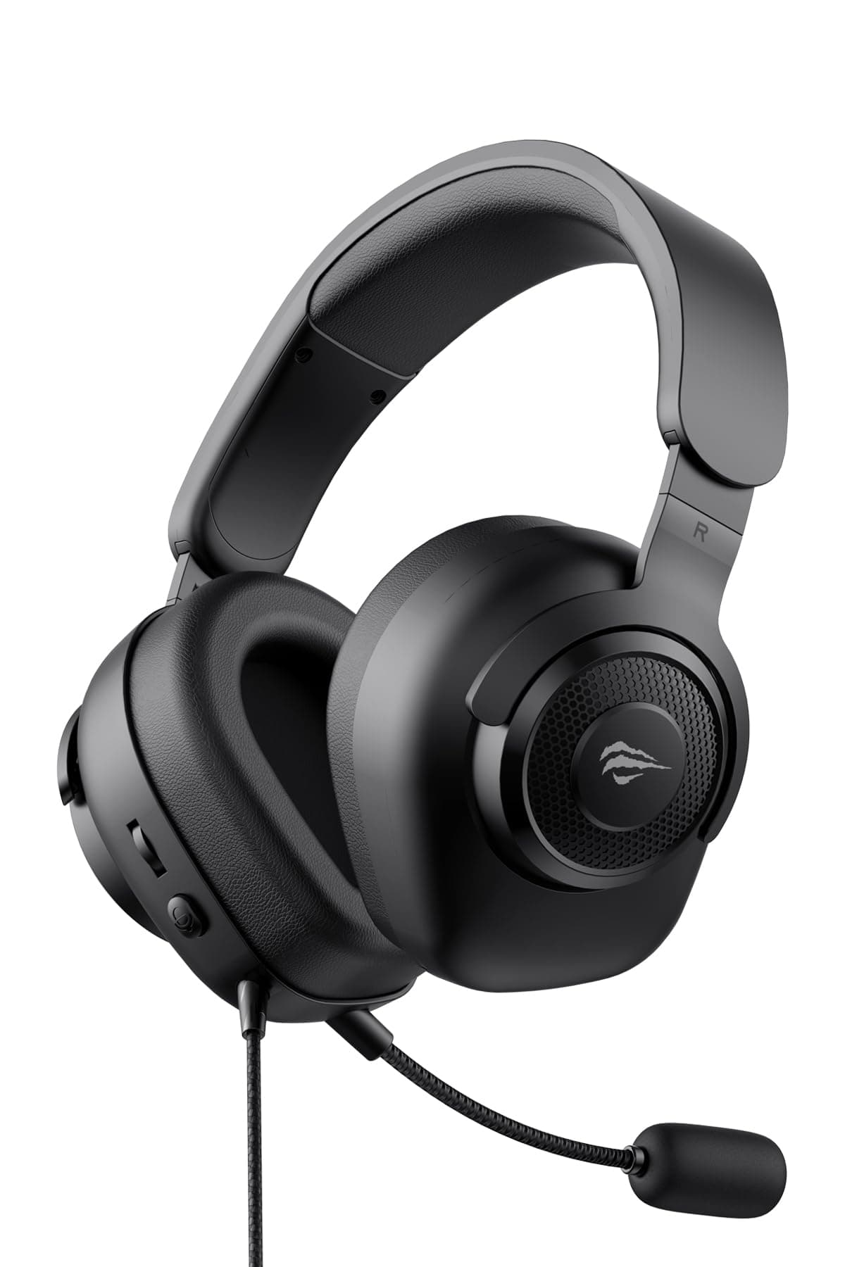 havit H2230d Headset with Microphone, Gamer, 50mm Speaker, 90Foldable Design,Connector 3, 5mm, Compatible with PS4 / Xbox, Size: Medium
