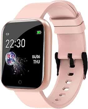 Pro 3 (Only for Today with 12 Years Warranty) CM101 Smart Watch 1.3'' Full Touch Smartwatch with 24x7 Dynamic Heart Rate Blood Pressure Tracking, Wate...