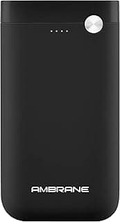 Ambrane 15000 mAh lithium_polymer PP-150 Power Bank Fast Charging, Black