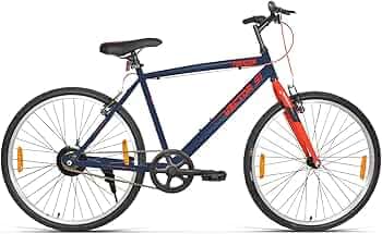 Vector 91 TopGun 26T Single Speed Hybrid Bike (Ideal for: 12+ Years, Brake: V Brake)