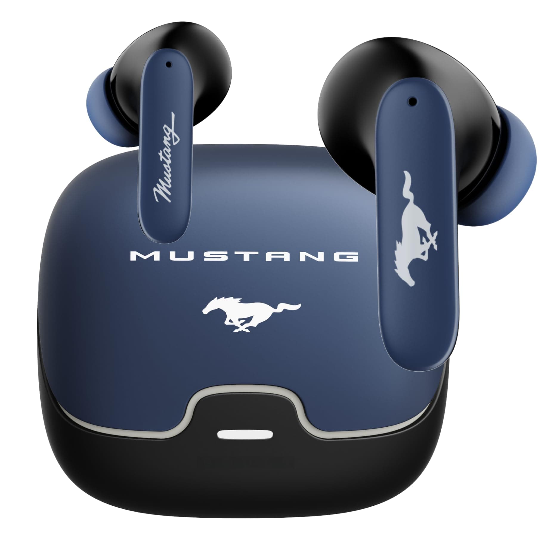Boult x Mustang Derby Newly Launched Truly Wireless in Ear Earbuds with 100H Playtime, Built-in App Support, Dual Device Pairing, Quad Mic ENC, 45ms L...
