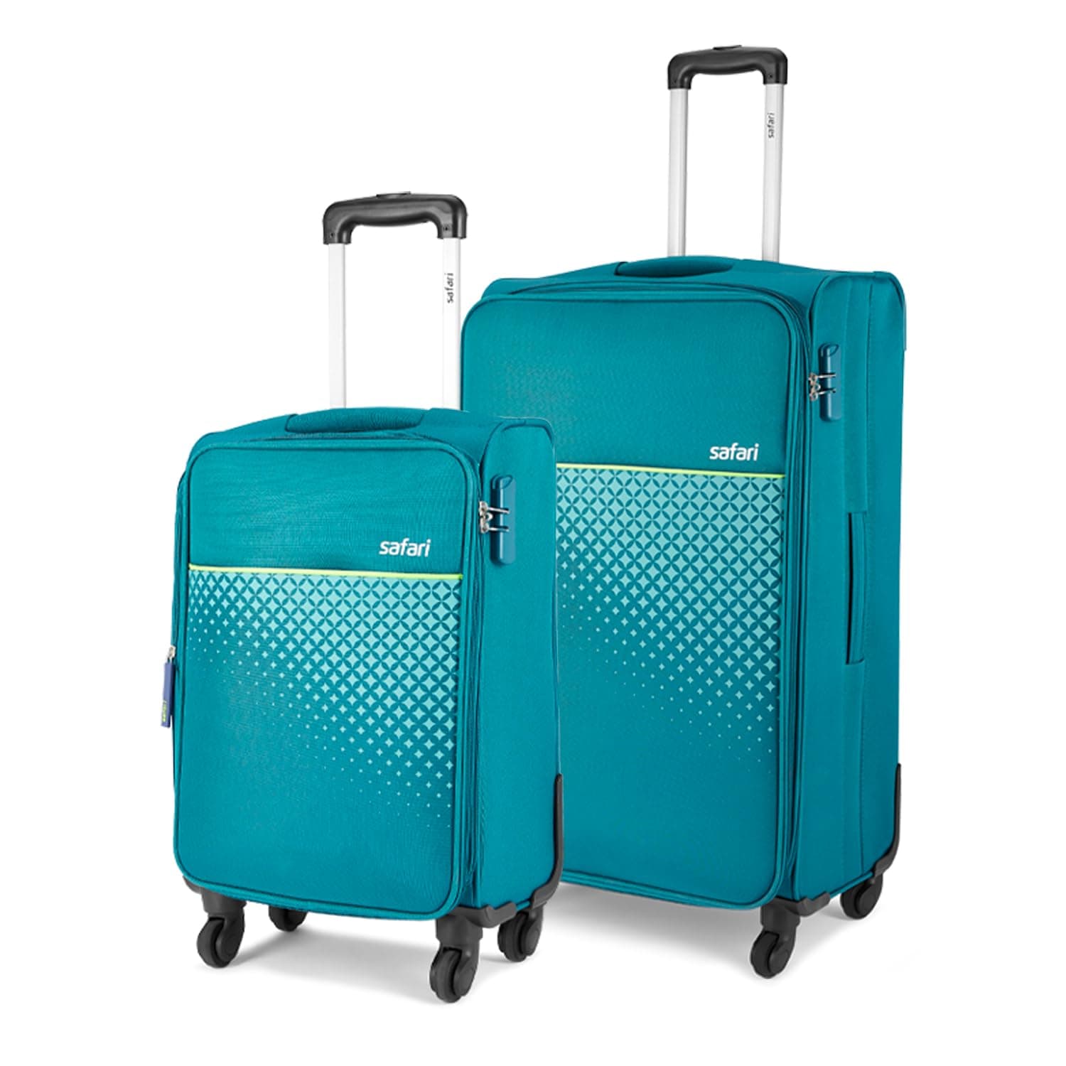 Safari Prisma Polyester Cabin 4 Wheels Soft Suitcase