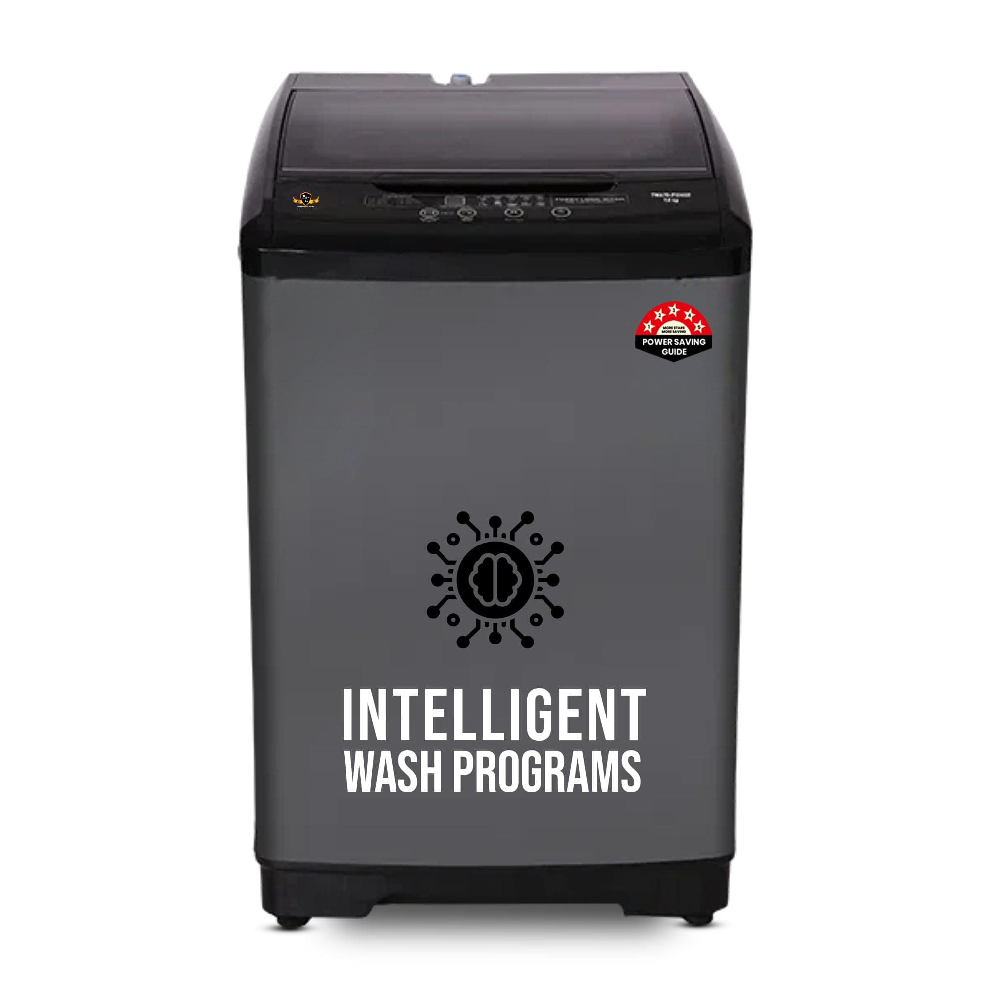 Power Guard 7 Kg Fully Automatic Top Load Washing Machine 5 Star with Oceanus Wave Drum, Fuzzy Logic Control (PG70WMFATL-02, Express Wash, Air Dry, So...