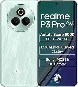 Realme P3 Pro 5G Smartphone (Nebula Glow, 8GB RAM+ 128GB Storage)