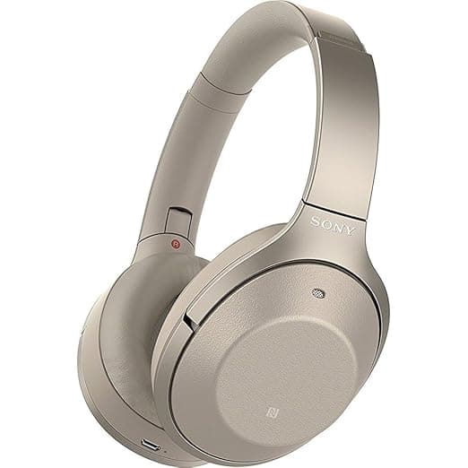 Sony WH-1000XM2 Wireless Headphone with Mic (Gold) Over-Ear
