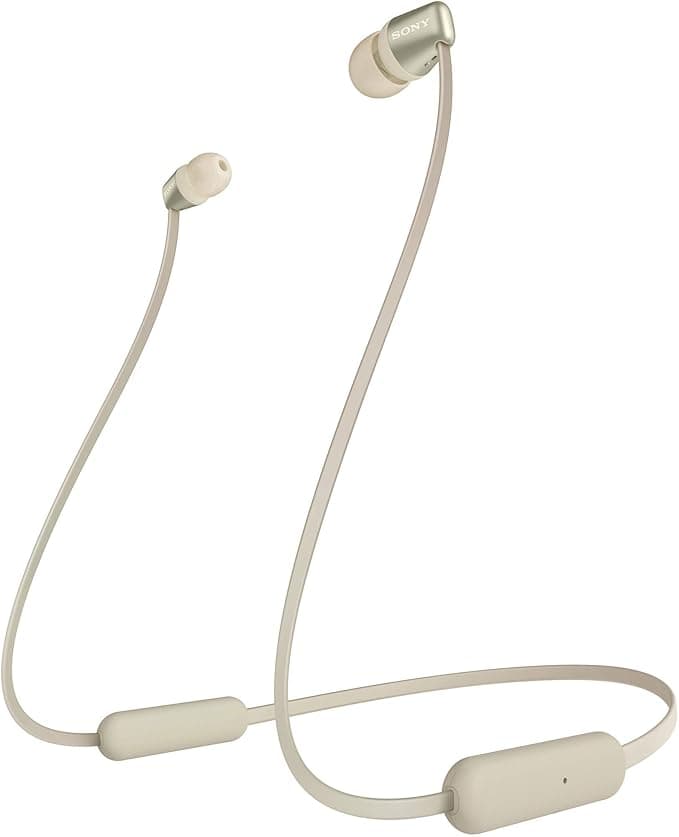 Sony WI-C310 Wireless Headphones with 15 Hrs Battery Life, Quick Charge, Magnetic Earbuds for Tangle Free Carrying, BT ver 5.0,Work from Home, in-Ear 