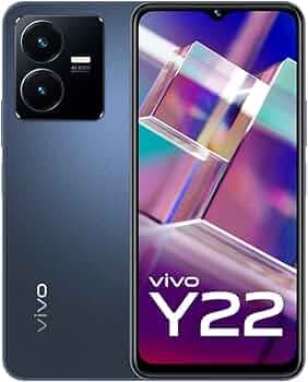 (Refurbished) Vivo Y22 (Starlit Blue, 6GB RAM, 128GB Storage) with No Cost EMI/Additional Exchange Offers