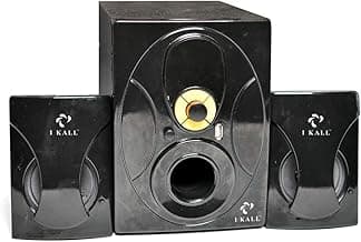 I KALL IK44 2.1 Home Theater with Bluetooth, Aux, USB and FM Connectivity (2.1, Black)