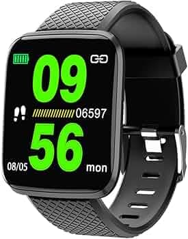 MOVCTON m i Smart Watch for Men Kids Women Girls Boys D20 Y68 Fitness Band Single Touch Interface, Water Resistant, Workout Modes, Quick Charge Sports...