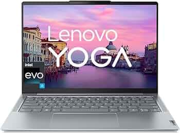 Lenovo Yoga Slim 6 Intel Core i5 1240P 14"(35.5cm) 2.2K 300Nit Laptop (16GB/512GB SSD/60Hz Refresh/Win 11/Office 2021/Backlit KB/1Yr Warranty/Alexa/3 ...
