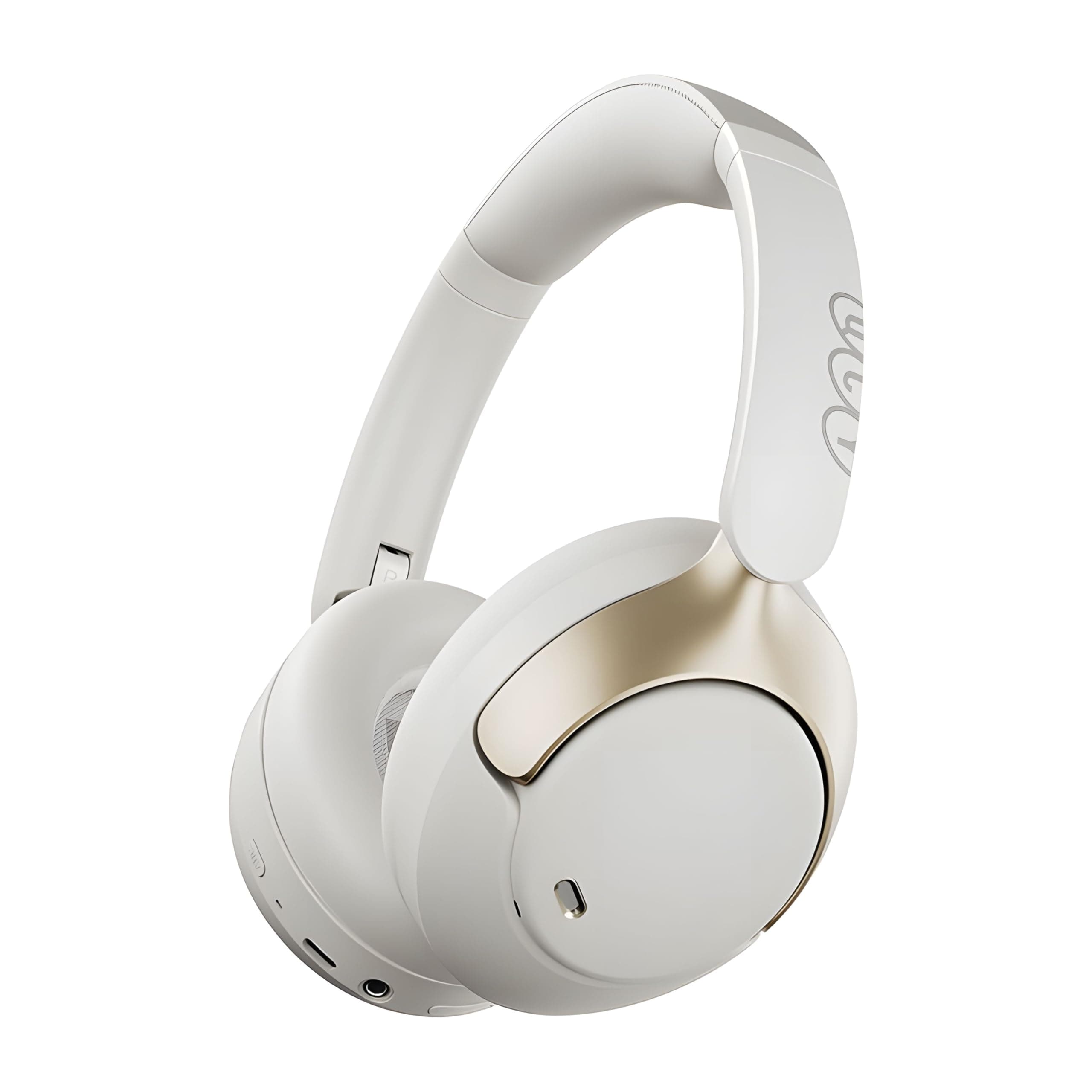 QCY H3 Pro Hi-Res LDAC ANC Headphones with Dual-Chip 40mm Titanium Drivers, 3-Mic ENC, 3D Spatial Audio, 60ms Low Latency, 55H Playtime, 10Min=2H Fast...