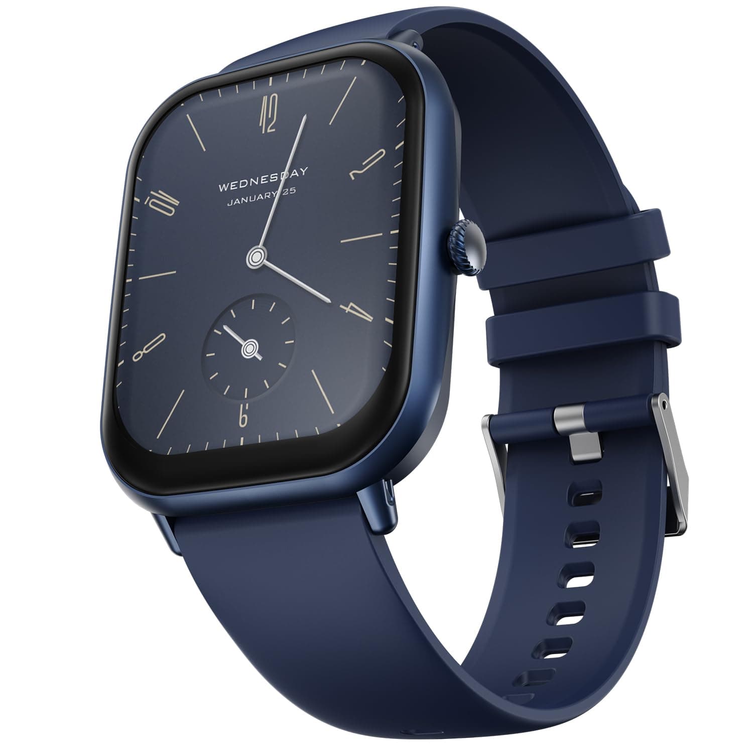 Fire-Boltt Newly Launched Ninja Call Pro Max 2.01” Display Smart Watch, Bluetooth Calling, 120+ Sports Modes, Health Suite, Voice Assistance (Blue)