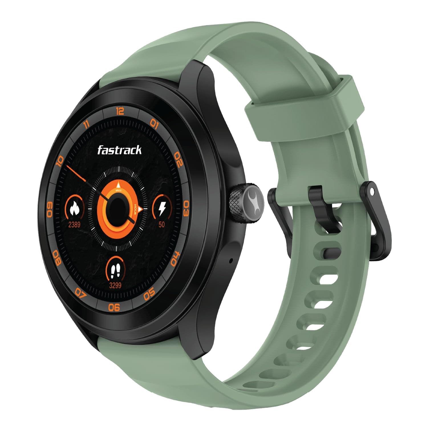 Fastrack VOX Pro Smart Watch with Offline Voice Commands,to-Do List, Rotary Crown, 1.38 TFT Display, BT Calling, 24/7 Health Suite, SpO2, HRM, Sleep T...