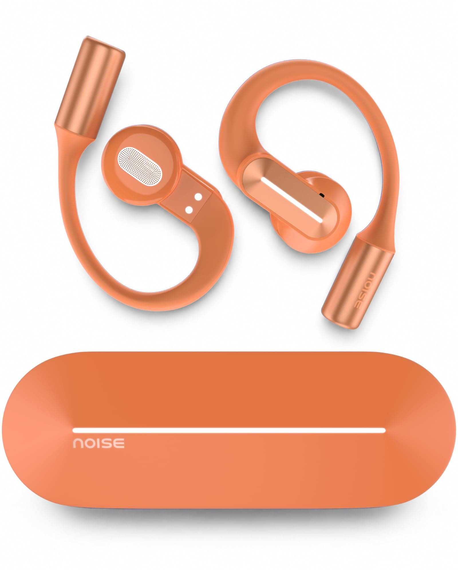 Noise Alt Buds Open Wireless Open-Ear Earbuds (2026), Red Dot Award-Winning Design, Hi-Res LHDC Audio, AI-Powered, Quad Mic ENC, App Support, Up to 35...