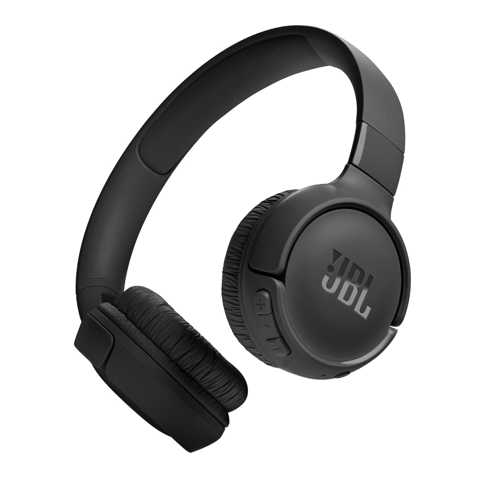 JBL, Tune 520 BT Bluetooth On-Ear Headphone with Mic, Pure Bass Sound, Up to 57H Battery Life, Black