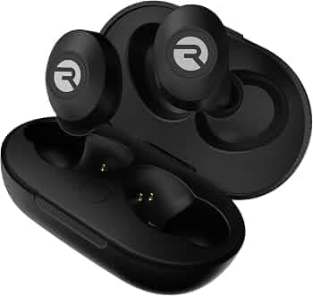 Raycon The Everyday Bluetooth Wireless Earbuds with Microphone- Stereo Sound in-Ear Bluetooth Headset True Wireless Earbuds 32 Hours Playtime (Matte B...