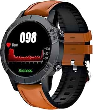 Carlson Raulen Thunder Series Smart Watch Full Touch Fitness Activity Tracker Waterproof Heart Rate BP Sensor Call & Notifications Alert Call Reject C...