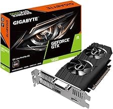Gigabyte GeForce GTX 1650 OC Low Profile 4G Graphics Card, 2X Windforce Fans, 4GB 128-Bit GDDR5, Gv-N1650OC-4GL Video Card