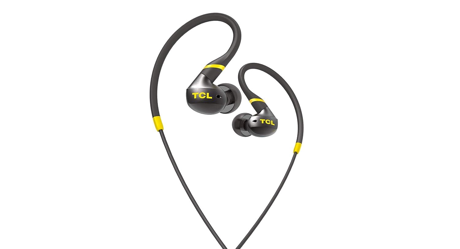 TCL Actv100 Wired in Ear Headphone with Mic (Black) In-Ear