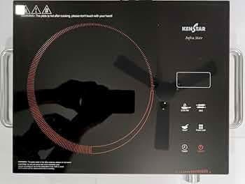Kenstar infrared cooktop KICINS20SM3R0-DMO (all utensils compatible)