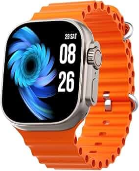 PunnkFunnk T800 Smart Watch with Androids| HD 1.83" Display | Bluetooth Calling | Sports Mode | Health Mode | Sleep Tracking | Compatible with Apple &...