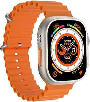Tru i Watch S8 Ultra Latest Bluetooth Calling Series 8 High Resolution with All Sports Features & Health Tracker,Wireless Charging Battery, Bluetooth ...