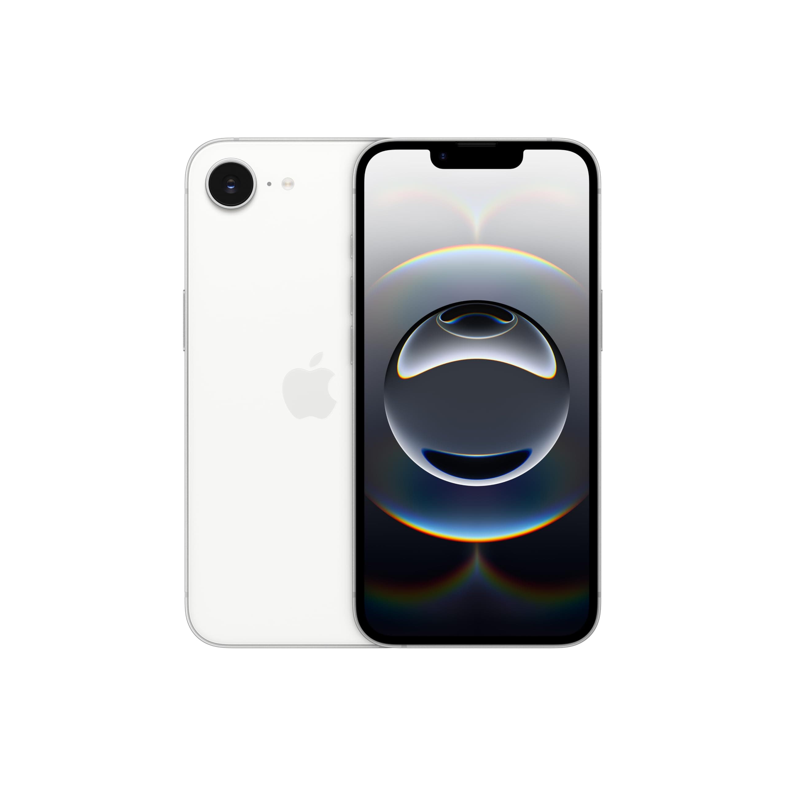 iPhone 16e 128 GB: Built for Apple Intelligence, A18 Chip, Supersized Battery Life, 48MP Fusion. Camera, 15.40 cm (6.1) Super Retina XDR Display; Whit...