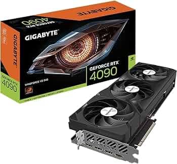 GIGABYTE GeForce RTX 4090 WINDFORCE Graphics Card, 24GB GDDR6X, 384-bit, Triple Fan