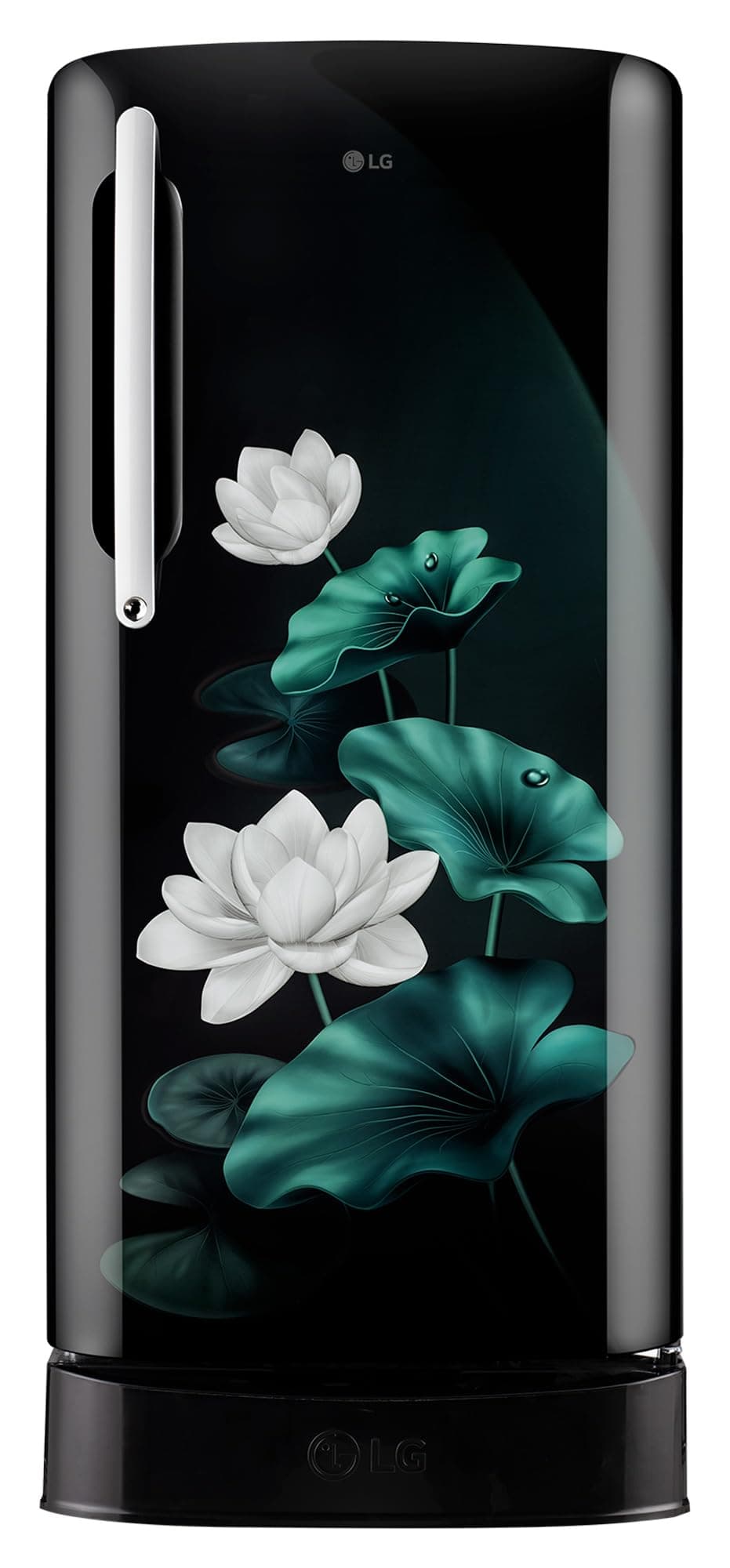 LG 201 L, 5 Star, Smart Inverter, Direct Cool Single Door Refrigerator (GLD2156ZHEL, Emerald Lotus, Runs on a Home Inverter, Solar Smart, Base stand w...