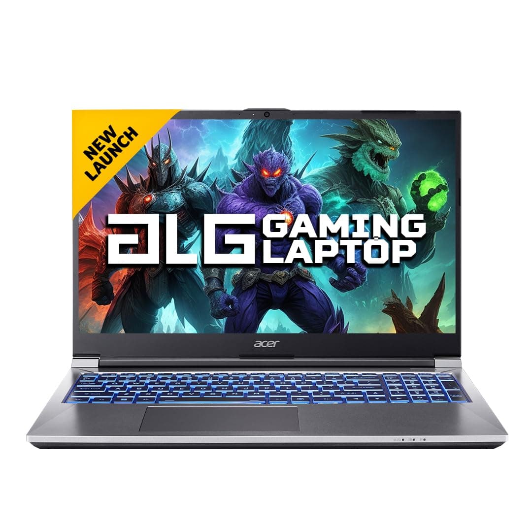 Acer ALG 12th Gen Intel Core i5 Gaming Laptop (16GB RAM/1TB SSD/6GB RTX 3050 Graphics/144Hz/Win11Home/Wifi 6) AL15G-52, 39.62cm (15.6 inch) FHD Displa...