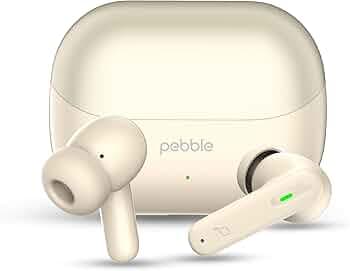 Pebble BlissBuds Ace ANC Earbuds upto 35 dB | 30 Hr playtime with Quick charge| Deep Base | ENC TWS | Quad Mics, Low Latency Mode | Active Noise Cance...
