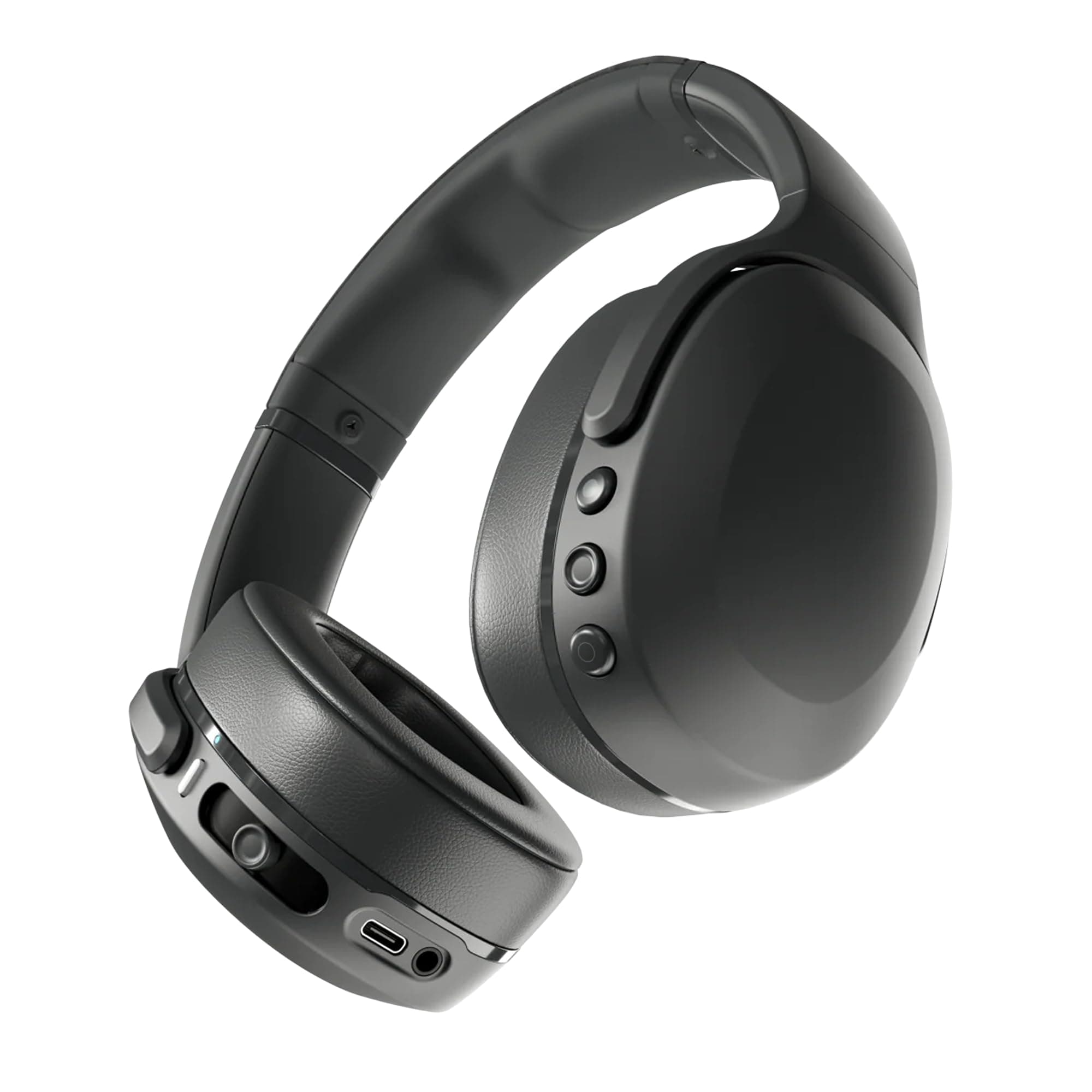 Skullcandy Crusher Evo Bluetooth Wireless Over Ear Headphone With Microphone Black