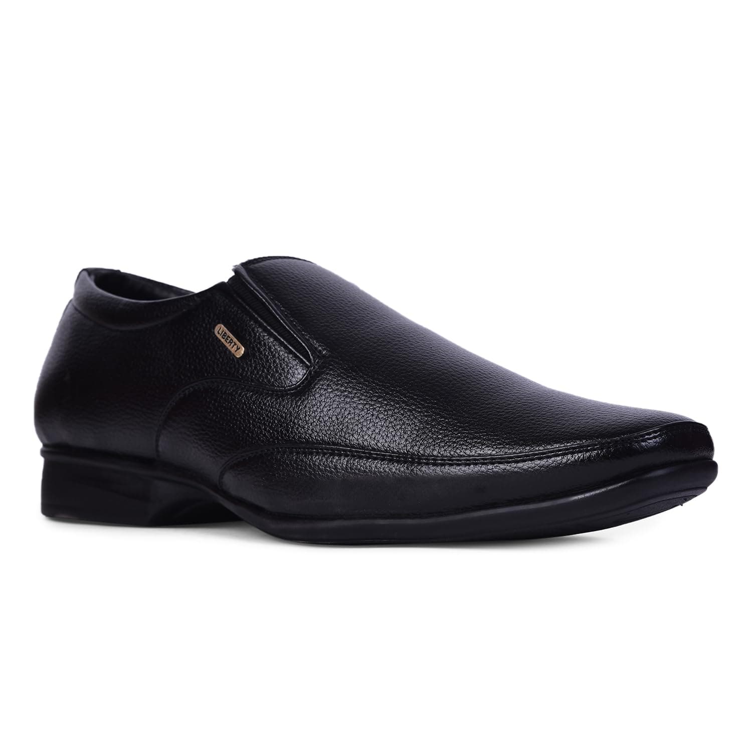 Liberty Fortune HOL-132E Formal Non-Lacing Moccasin Shoes for Men - Formal Shoes for Men – Stylish, Cushione – Business, Wedding, Office Wear – Black, Brown, Tan – Lightweight & Comfortable