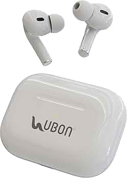 UBON BT-315 Multifunction Touch Control Wireless v5.3 Earbuds Upto 25H Playtime | 250H Standby Time | iPh. Charging Interface | Real Music | Google As...