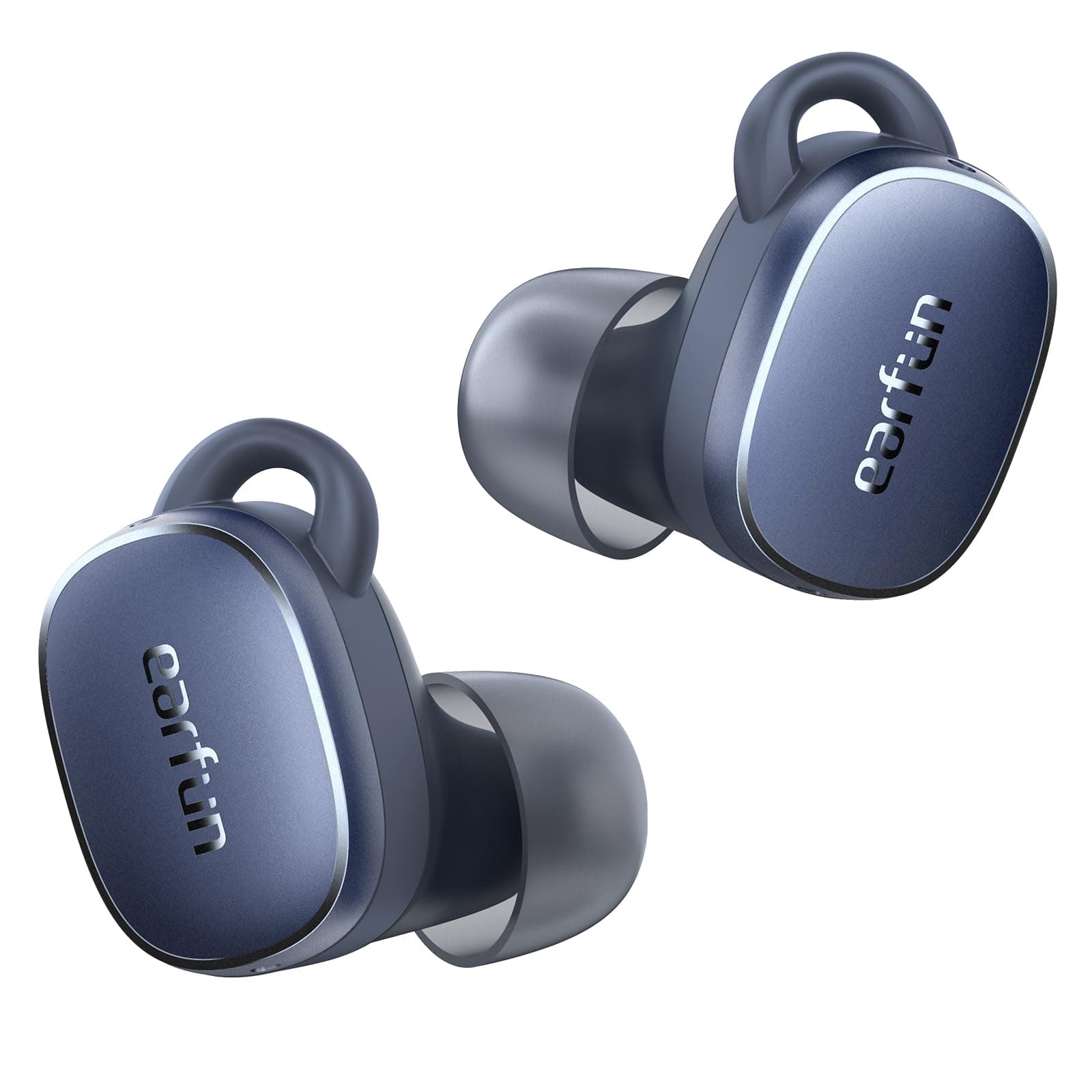 EarFun Free Pro 3 Noise Cancellation Earbuds, Hi-Res Audio Wireless Certification, Snapdragon Sound, Qualcomm aptXAdaptive, 6 Mics ENC, Cozy Fit TWS E...
