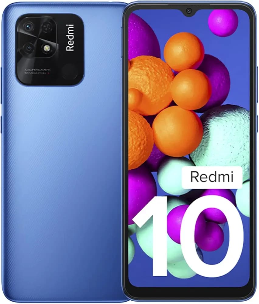Redmi 10 (Pacific Blue, 6GB RAM, 128GB Storage)