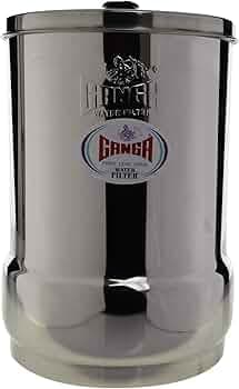 GANGA Stainless Steel 34 Litre Water Filter