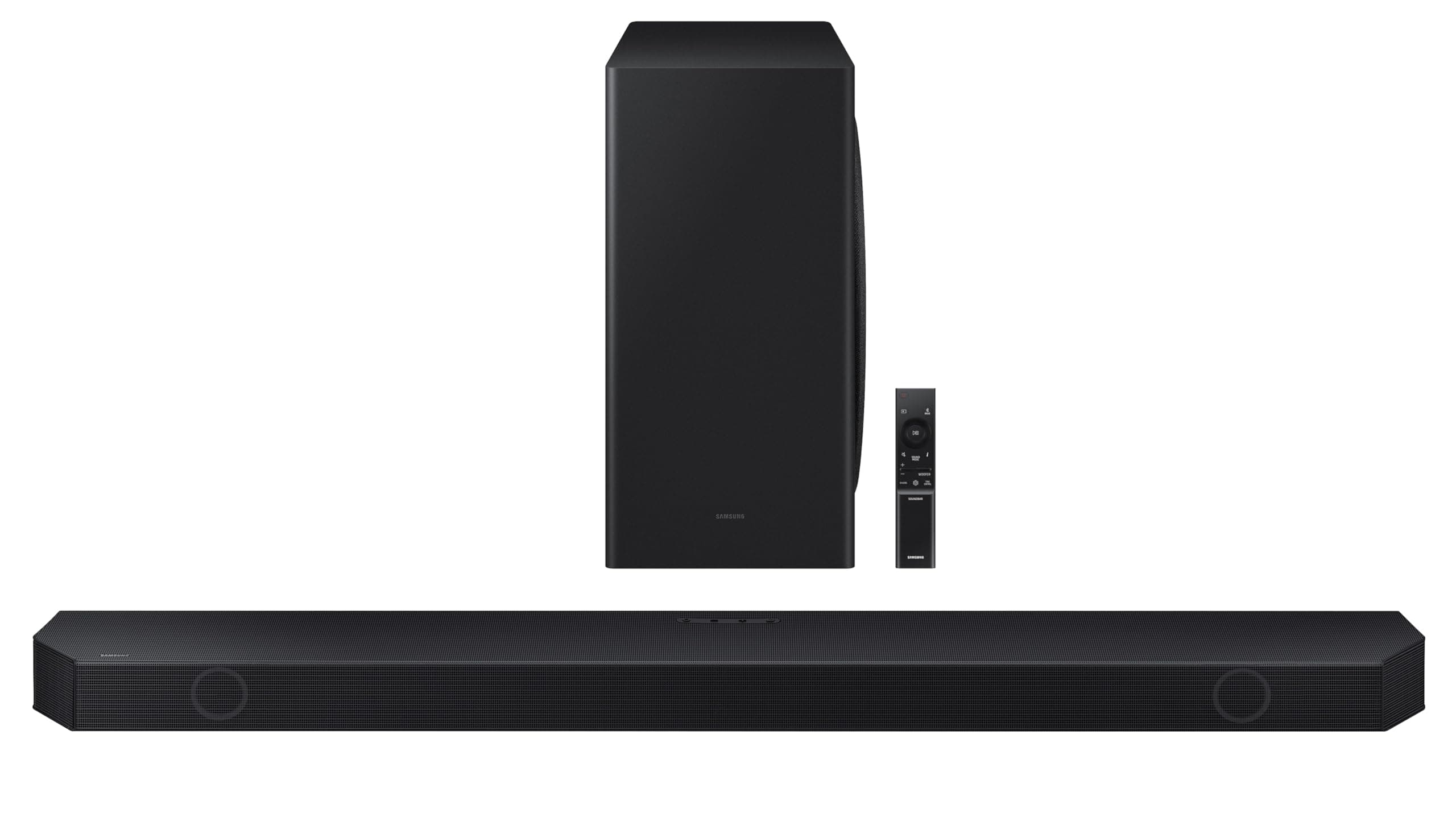Samsung 360 W 5.1.2 ch (HW-Q800D/XL) Wireless Dolby Atmos Soundbar with Wireless Subwoofer, Center/Up/Side Firing Speakers, Surround Sound, Built-in A...