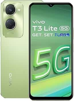 Vivo T3 Lite 5G Smartphone (Vibrant Green, 6GB Ram 128GB Storage)