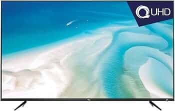 TCL 107.9 cm (43 Inches) 4K UHD LED Smart TV 43P6US (Black)