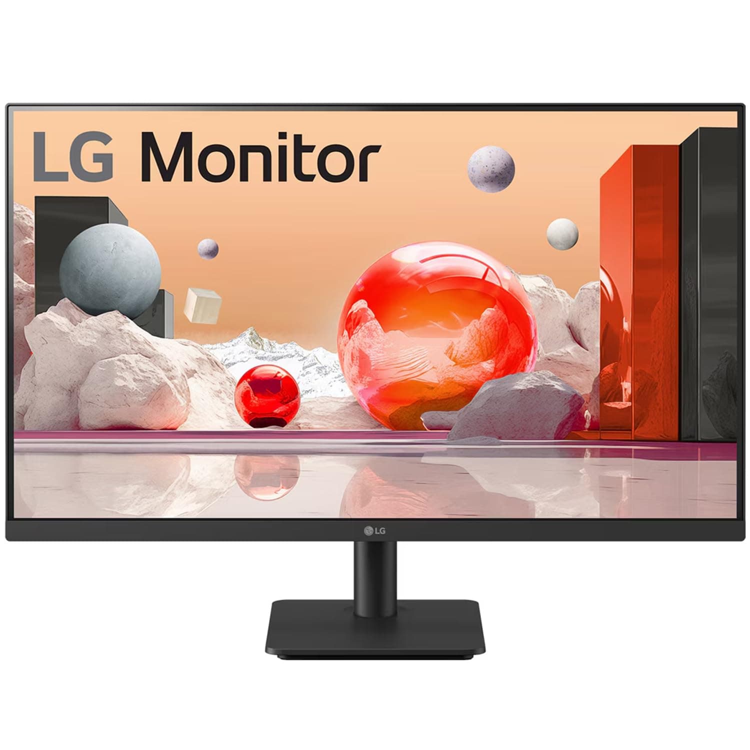 LG 27 Inch (68.6cm) IPS FHD Monitor 1920 x 1080, 100Hz, sRGB 99% Typ(CIE1931), Black Stabilizer, Virtual Borderless, Flicker Safe, Reader Mode, OnScre...