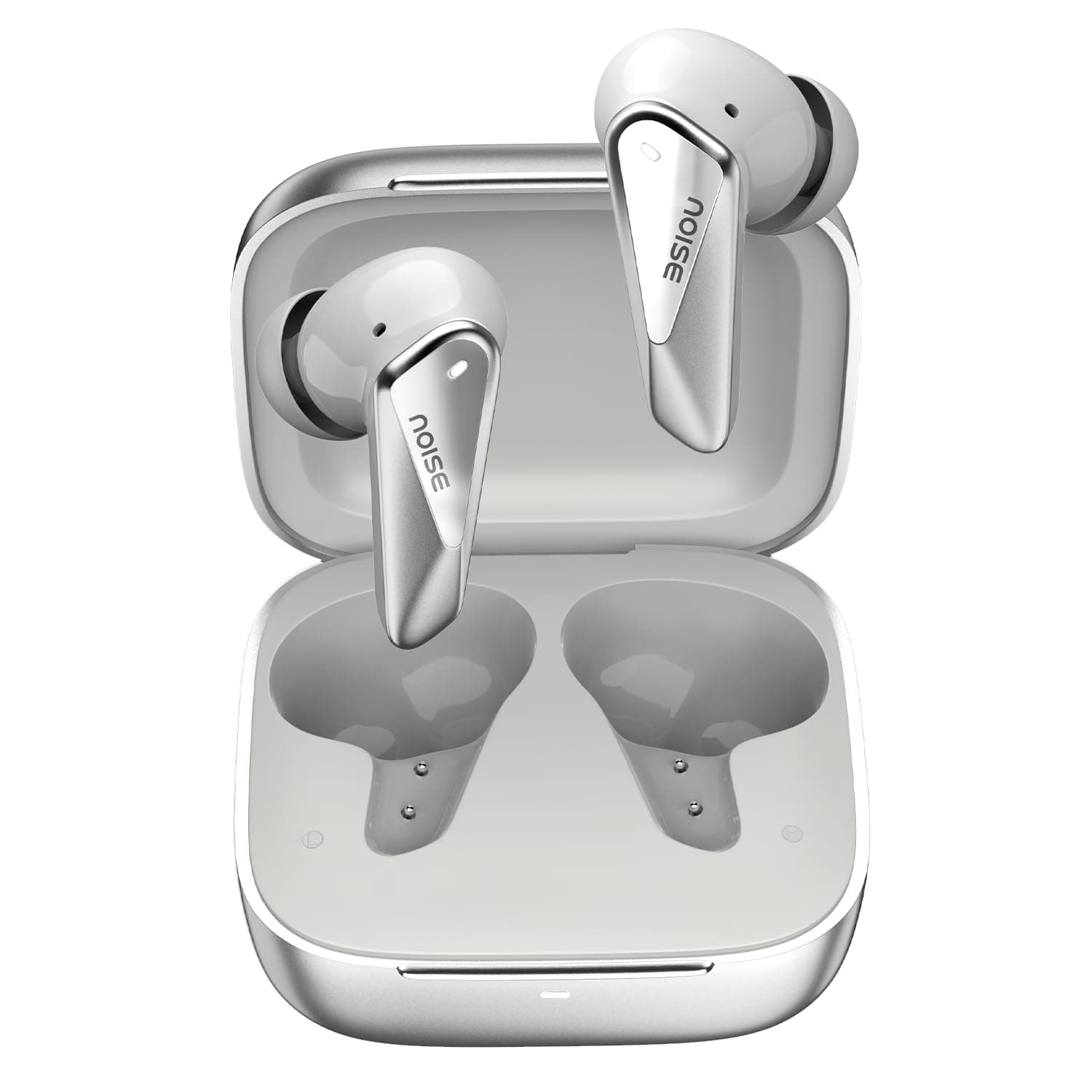 Noise Newly Launched Buds N2 Pro Truly Wireless Earbuds with Metallic Finish, 70H of Playtime, ANC(Upto 32Db), Dual Pairing, Instacharge(10 Min=200 Mi...