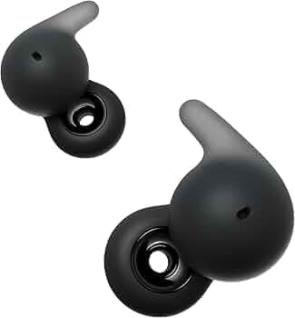 Sony LinkBuds Open WF-L910 Bluetooth Earbuds with an Open-Ring Design for Ambient Sound, Mic, TWS, Upto 22 Hrs Battery, Adaptive Sound Control- Black