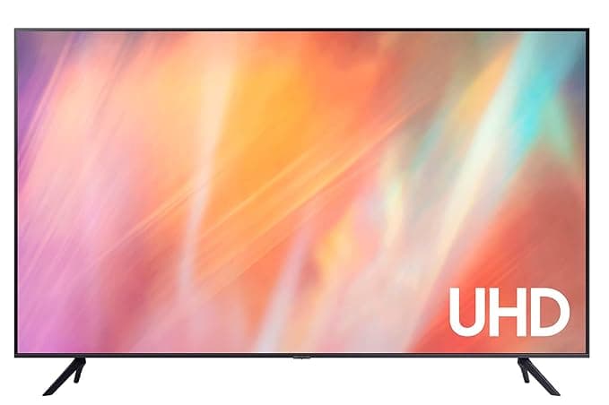 Samsung 109 cm (43 inches) 4K Ultra HD Smart LED TV UA43AU7700KLXL (Titan Gray) (2021 Model)